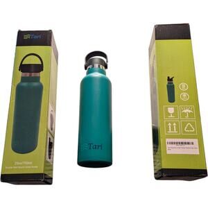 Lot of 2 Tari 25oz Double Wall Stainless Steel Water Bottles – NIB